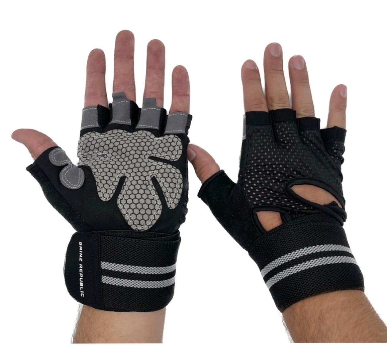 Weightlifting Gloves W/ Wrist Support