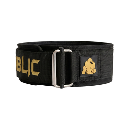 Weightlifting Self Lock Belt (Blk/Gld)