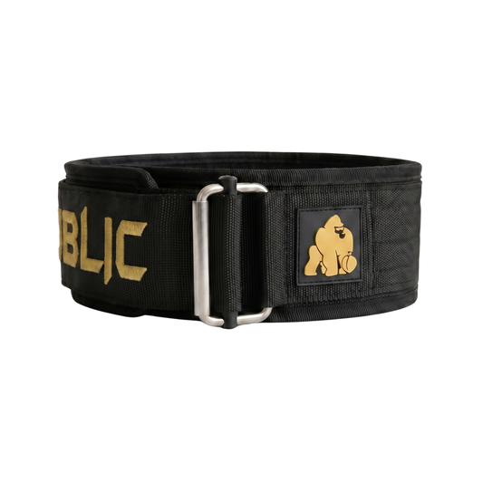 Weightlifting Self Lock Belt (Blk/Gld)