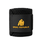 Wrist Elastic Wraps W/ Velcro (Blk/Yellow Gold)