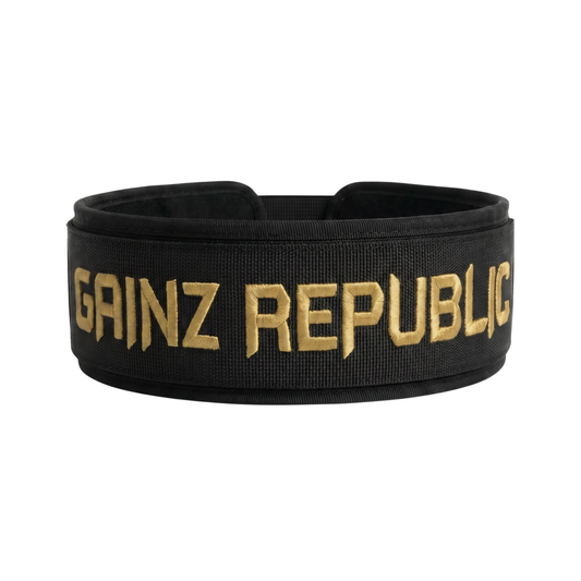 Weightlifting Self Lock Belt (Blk/Gld)